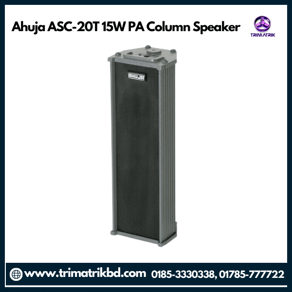 Ahuja ASC-20T 15W PA Column Speaker