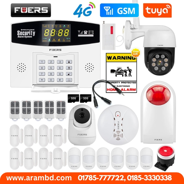 KERUI W214 Tuya Smart Alarm System Wireless Burglar Smart Home Security Alarm Control System