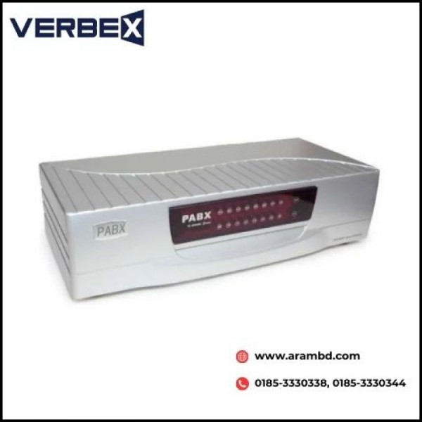 Verbex VT-040B-40P Professional Series 40-Port PABX & Apartment Intercom Machine